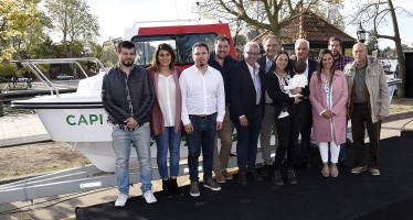 En el Día Nacional de la Conciencia Ambiental, Tigre presentó una embarcación para inspección y fiscalización en el Delta