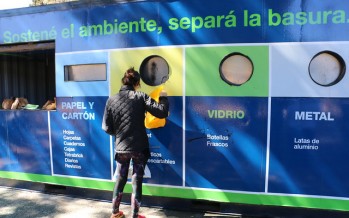 San Isidro instaló tres containers para separación de residuos