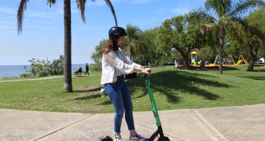 San Isidro sumó monopatines eléctricos para recorrer la ciudad