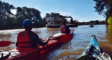 Tres días a puro kayak por la Reserva de Biósfera del Delta