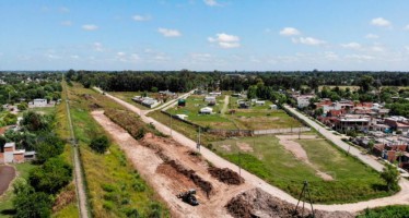 Maquinista Savio: la Municipalidad de Escobar duplica la capacidad del reservorio hidráulico