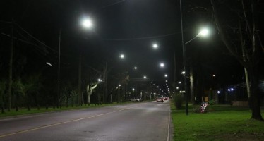 San Isidro avanza con la instalación de luces LED