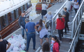 Envío de alimentos de primera necesidad a las escuelas de Isla para ayudar en la cuarentena