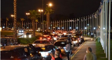 Pese a la advertencia de la Policía, en Tigre realizaron una caravana en contra de la cuarentena