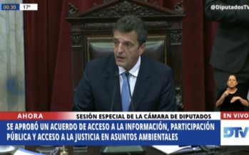 El ministro de Ambiente celebró la ratificación del Acuerdo de Escazú