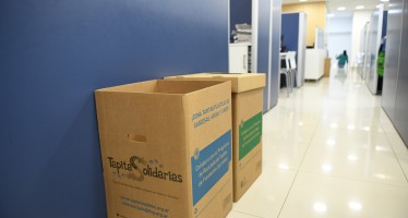 Convenio entre San Fernando y el Hospital Garrahan por reciclaje de papel y tapitas de plástico