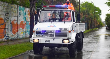 El Municipio de San Fernando realizó tareas preventivas frente al alerta por tormentas y sudestada