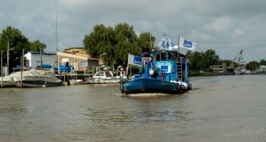 AySA ya entregó 2 millones de litros de agua potable en el Delta de Tigre-San Fernando