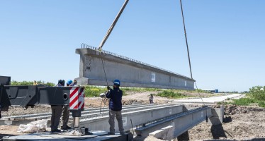 Destacan el avance de obras en la Cuenca del Río Reconquista