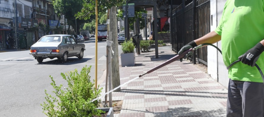 San Fernando: parquización y mantenimiento de avenidas, centros comerciales y plazas