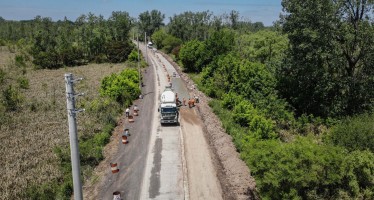 La Provincia pavimenta la Ruta 25 desde Panamericana hasta el Paseo del Paraná