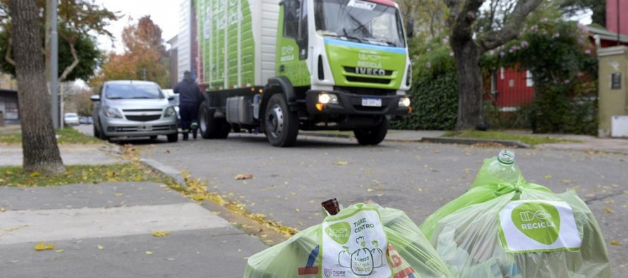 Tigre: El programa ‘Reciclá’ superó el millón de kilos de materiales reciclables recolectados