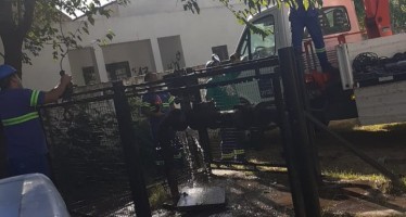 AySA y el Municipio de Pilar llevan adelante obras para mejorar la red de agua en el partido