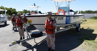 Nación entregó seis lanchas a la Prefectura para reforzar los controles en el Delta