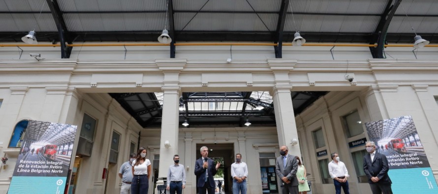 Se inauguró la primera etapa de la renovación de la estación Retiro de la línea Belgrano Norte