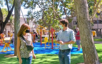 Inauguraron la renovada plaza Dorrego en Victoria