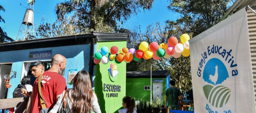 La Granja Educativa de Escobar recibió a más de 20 mil visitantes en enero