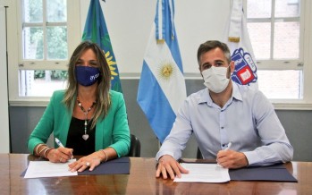 Convenio por obras de agua y cloacas en Pilar