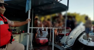 Prefectura desarticuló una fiesta clandestina en el Delta