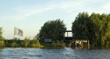 Una nueva isla apareció frente a las costas de San Isidro