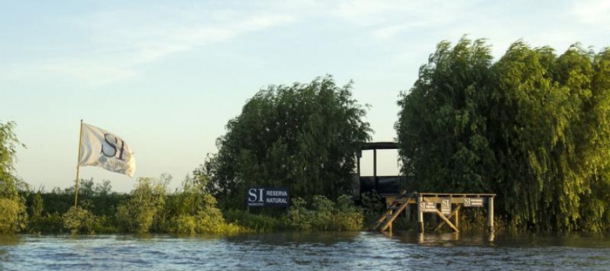 Una nueva isla apareció frente a las costas de San Isidro