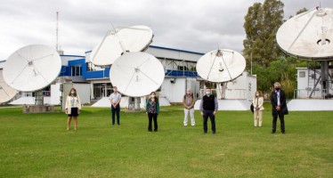 Provincia y Arsat avanzan en el desarrollo del sistema de monitoreo hidrometeorológico