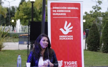 Semana de la Memoria en Tigre: conversatorio con Victoria Montenegro