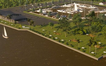 Avanza la obra de ampliación del Parque Náutico en San Fernando