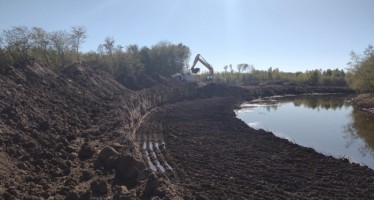 Fuertes críticas por las obras que realiza la Provincia en el cauce del Río Luján