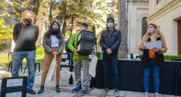 Diplomas y composteras en el cierre del primer curso virtual de compostaje de San Fernando