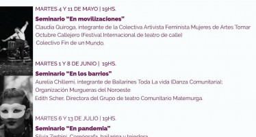 Seminarios sobre teatro y danza del Centro Cultural de la Universidad Nacional de General Sarmiento