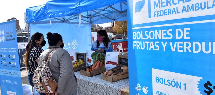 El Mercado Federal Ambulante comenzó a funcionar en Tigre