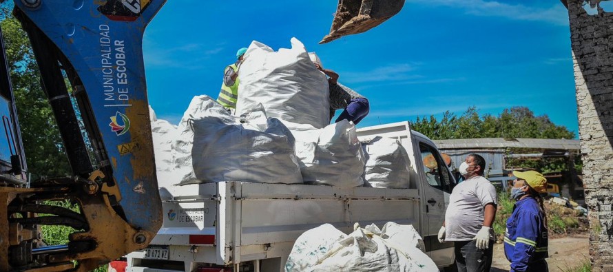 Escobar: en lo que va del año se recolectaron 166 mil kilos de residuos reciclables