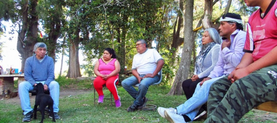 Asamblea en la comunidad mocoví del Delta