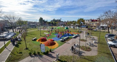 San Fernando inauguró una nueva plaza en el Barrio San Martín