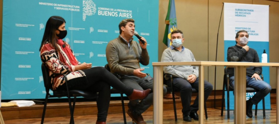 Licitaron equipamiento para obras en la Cuenca del río Luján