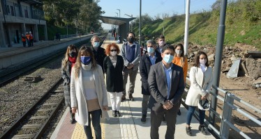 Don Torcuato: avanzan las obras de renovación en la estación Montes