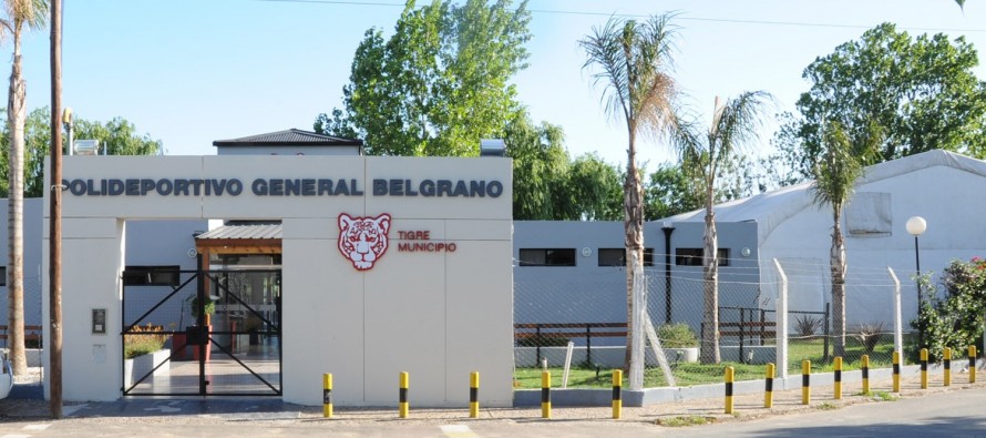 Reabrieron los polideportivos del Municipio de Tigre