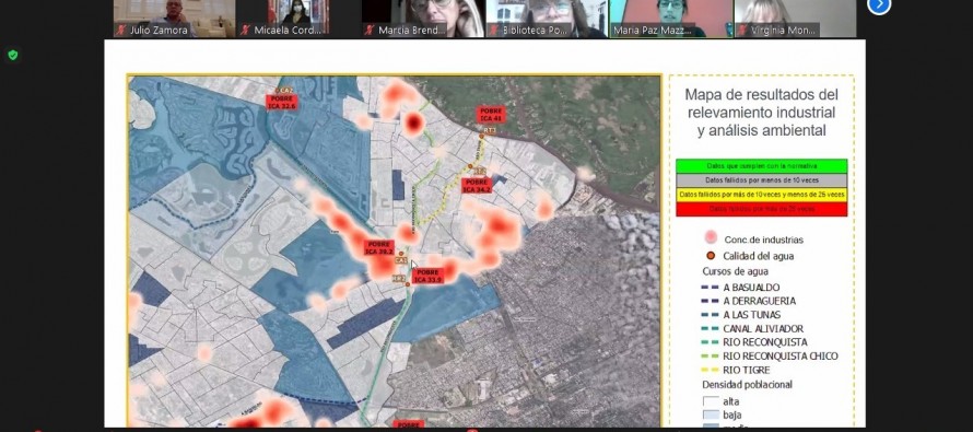 Encuentro virtual: proyectos para el saneamiento de la cuenca del Río Reconquista