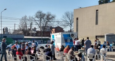 Operativo interministerial de la Provincia en el barrio La Cava de San Isidro