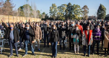 Malena Galmarini encabezó el plenario del Frente de Todos en Tigre