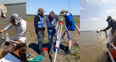 Investigadores del CONICET estudian la contaminación producida por desechos plásticos en el Río Paraná