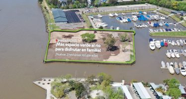 San Fernando amplía dos hectáreas en el Parque Náutico frente al río