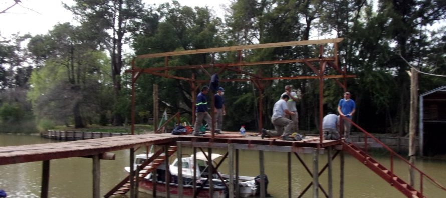 Avanza la construcción del primer Centro de Interpretación de Humedales en el Delta de Tigre