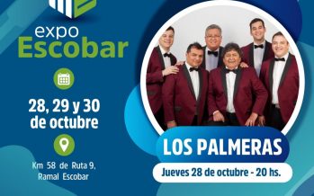 Los Palmeras, Duki y La Bomba de Tiempo cerrarán las jornadas de la Expo Escobar