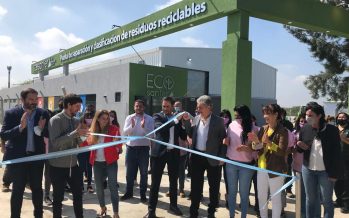 San Fernando inauguró su primera planta de separación y clasificación de residuos