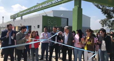 San Fernando inauguró su primera planta de separación y clasificación de residuos