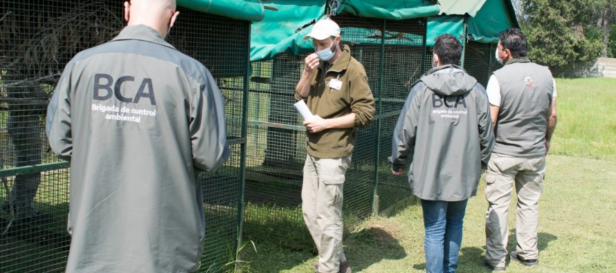 La Brigada de Control Ambiental inspeccionó Temaikén