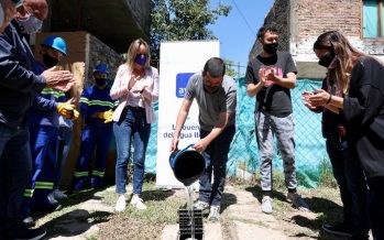 Malena Galmarini en Pacheco Oeste: “Los vecinos ahora cuentan con el 100% de cloacas”