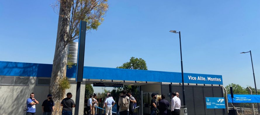 Se inauguró la nueva Estación Montes de la Línea Belgrano Norte